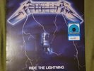 Metallica - Ride The Lightning - Electric Blue Colored Vinyl LP - New