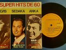 BRAZIL EP+PS 1976 STEREO ELVIS PRESLEY PAUL ANKA NEIL SEDAKA 6 SUPER HITS EX