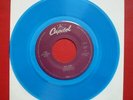 The Beatles   ( HEY JUDE / REVOLUTION ) BLUE VINYL  45  M-  LENNON/ McCARTNEY