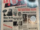 GUNS N ROSES LIES  WITH STICKER SHEET VINYL LP RECORD  1988