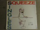 SQUEEZE SINGLES LP ORIG '82 A&M SP-4922 NEW WAVE POP ROCK COMP GEM NM- SHRINK
