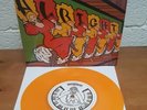 SUPERGRASS ALRIGHT ORANGE VINYL RECORD NEAR MINT.