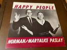 Norman and Maryalice Paslay Happy People RARE GOSPEL Christian Xian LP FAST SHIP
