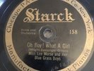Miss Lee Morse and her Blue Grass Boys 78 record RARE LABEL STARK VG+