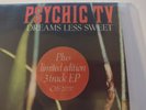 Psychic TV - Dreams Less Sweet original LP & BONUS 12
