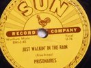 78 PRISONAIRES Just Walkin in the Rain / Baby Please SUN 186 V+/E-