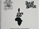 DAVID BOWIE and QUEEN – Live Aid – UK/ London, July 1985 COLOR VINYL LP, NEW