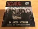 AC/DC LP Negro es Negro ( Back in Black ) Mexiko Radio Promo