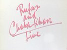 RUFUS & CHAKA KHAN - LIVE STOMPIN AT THE SAVOY 1986 1ST EDITION 2XLP VINYL 
