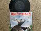 Iron Maiden-bring Your Daughter-7”etched Signed Picture Pic Vinyl-limited