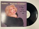 JOAN RIVERS What Becomes... LP Geffen GHS 4007 US 1983 SIGNED BY JOAN 7H