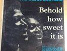 VG The Blues Busters  Behold How Sweet It Is RED VINYL MONO LP R&B B/LP 002