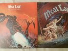 MEAT LOAF - BAT OUT OF HELL & DEAD RINGER - 2 x VINYL LP RECORDS - USED TESTED