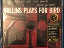 Sonny Rollins ROLLINS PLAYS FOR BIRD Analogue Productions LP 200g MONO NEW