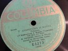 MARIKA PAPAGIKA Greek Folk Song Rembetiko Syrtos 78 RPM Columbia E5273 Sefnios