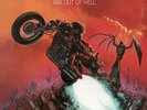 MEAT LOAF BAT OUT OF HELL LP EPIC UK RARE GREY LABELS A13/B10 + PRODUCT INSERT