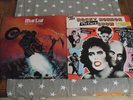 MEAT LOAF BAT OUT OF HELL EPIC 4360441 + ROCKY HORROR TOP ZUSTAND 2 LPs