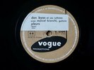 Don Byas & Marcel bianchi Pleurs 78RPM Vogue V 3209 Paris Session