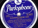 BESSIE SMITH 78 ALEXANDERS RAGTIME BAND / HOT TIME IN THE OLD TOWN PARL R2477 E-
