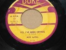 Miss LaVell - Stop These Teardrops/Yes, I've Been Crying * Duke 307 R&B 45