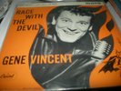 VERY RARE   GENE VINCENT - RACE WITH THE DEVIL 4 TRACK EP CAPITOL EAP1 20354 EX+