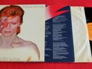 DAVID BOWIE - ALADDIN SANE - 1973 UK 1st PRESSING - LYRIC INNER -3T/3T - EX+