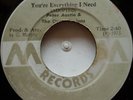 45 REGGAE / PETER AUSTIN / YOU'RE EVERYTHING I NEED / N M RECORDS / LISTEN