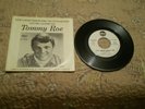 TOMMY ROE  EVERYTIME A BLUEBIRD CRIES J.PAGE  DJ W/PIC SLEEVE RARE  45 RPM