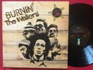 BOB MARLEY & THE WAILERS   BURNIN' LP (1975) EX/NM ISLAND ILPS9256 KENDUN REGGAE