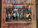 1985 We Are The World Vinyl LP signed by 14 Jackson Richie Jones Springsteen
