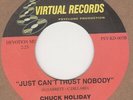 Chuck Holiday Just Don't Trust Nobody Virtual Soul Northern Motown