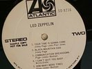 Led Zeppelin 1969 Atlantic SD-8216 White Label Promo