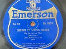 LOUISIANA FIVE Church St Sobbin Blues/ Yama Yama Blues EMERSON 10
