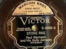 Victor 40009 Paul Warmack Gully Jumpers STONE RAG 78rpm COUNTRY  1928 great