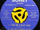 Nebraska Rockabilly 45 - Billy Beal - Getting Geared To Go - Boney EP M- HEAR