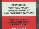 Nuclear Assault ‎- Handle With Care LP COLORED Vinyl Album Thrash Metal Record