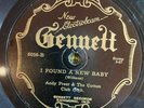Gennett 6056 Andy Preer Cotton Club Or FOUND A NEW BABY Jazz 78rpm VV+ 1927 rare