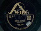 78tk-Jazz piano-SWING(French)-51-Herman Chittison-(My own Blues/My Last Affair)