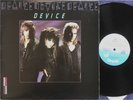 Device ORIG OZ LP 22B3 NM ’86 Chrysalis L38537 New wave Synth Pop