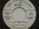 Rockabilly  JACK SCOTT Two Timin' Woman ABC PARAMOUNT White Label Promo 45 HEAR