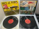 MEN AT WORK Vinyl LP Business as Usual and Cargo Both in Shrink VG+ Play Tested