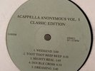 Acapella Anonymous Vol. #5 Classic Edition Vinyl, 12