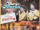 RARE Donny and Marie Osmond Osmond Brothers Glory of America 1983 vinyl record