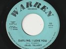 RARE New Orleans Soul Israel Tolbert   Habit / Darling I love You WARREN LISTEN
