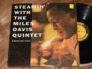 Miles Davis Steamin PLAYS EX  1st DG RVG Prestige lp John Coltrane Red Garland