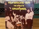 Fela Ransome-Kuti Ginger Baker Afrika 70 Live  OG Press Lp Afrobeat Samples VG