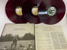 GEORGE HARRISON ALL THINGS MUST PASS APPLE AP-9016C,7,8 Japan RED VINYL POSTER