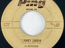 DE'BONAIRES Lanky Linda / Mothers Son Ping RARE Original Doo Wop 45 HEAR