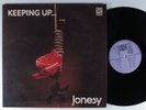 JONESY Keeping Up... DAWN LP VG++/VG+ uk gatefold with lyric sheet insert   