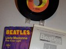 THE BEATLES ORIG Capitol 2138 45 Record LADY MADONNA WITH FAN CLUB INSERT EX